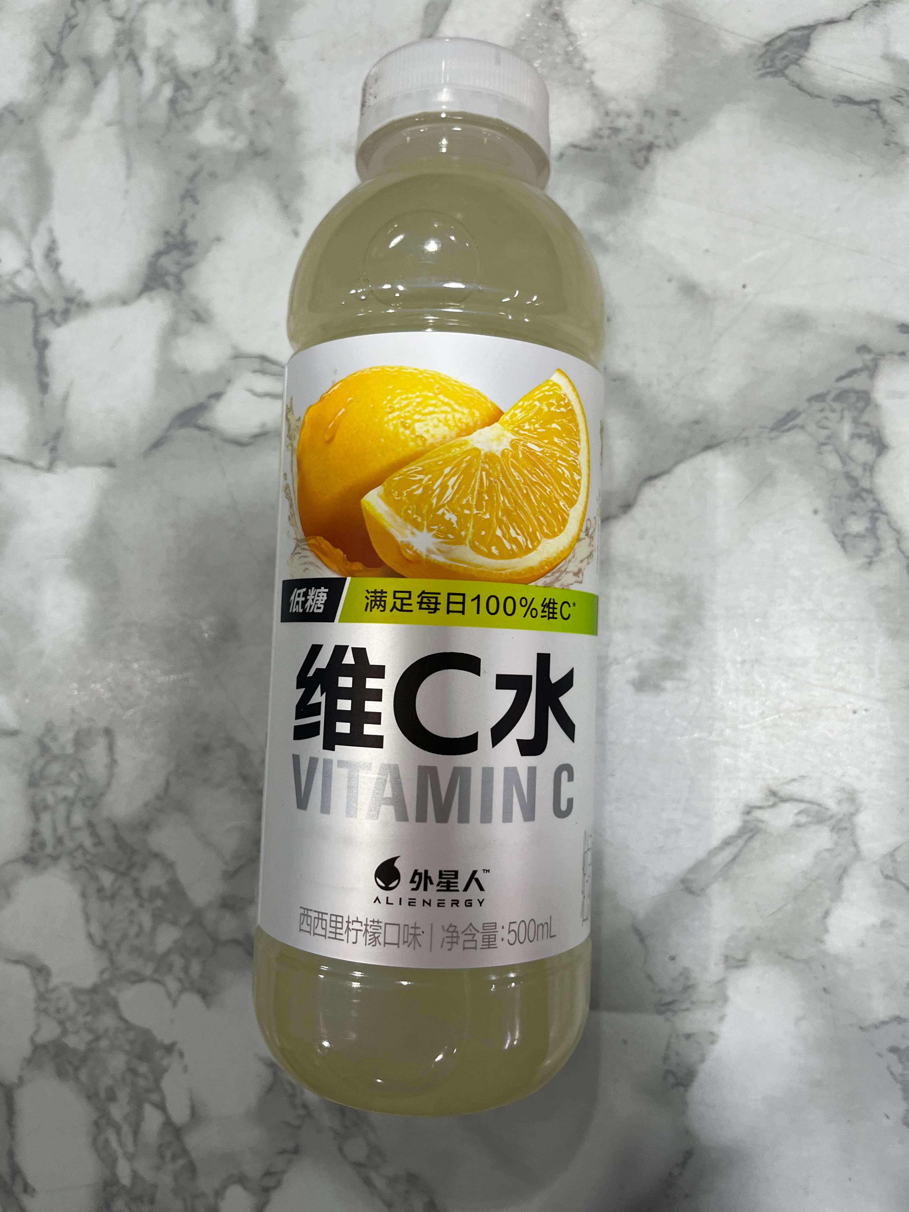 维C水西西里柠檬口味500ml